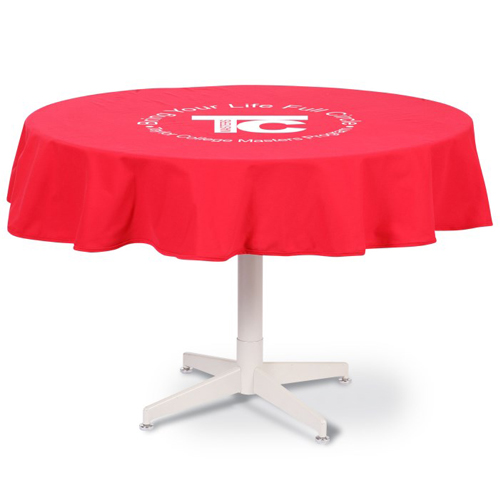 Poly/Cotton Table Throw - Round
