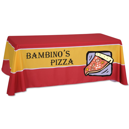 Economy Open-Back Poly Table Throw