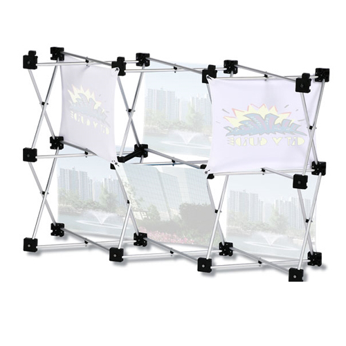 Geometric Junior Pop-Up Tabletop Display - 6 Panel