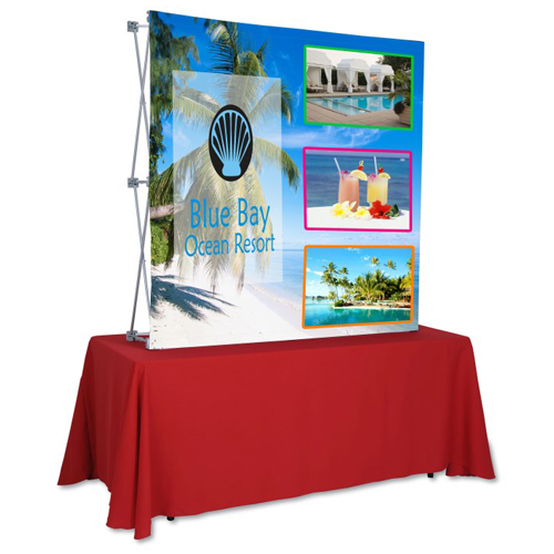 Splash Tabletop Display - 5 - Front Graphics