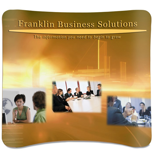 Tension Fabric Floor Display