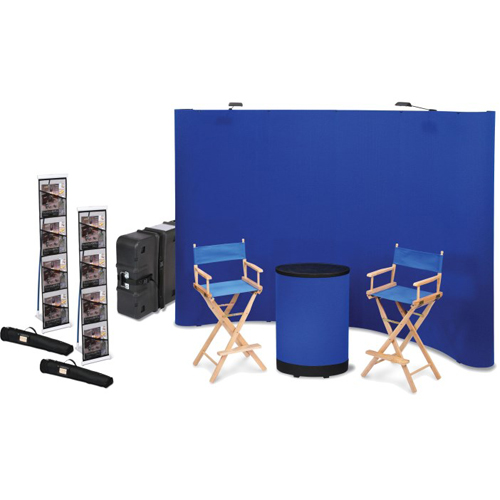 Standard Curved Floor Display – Blank - Kit