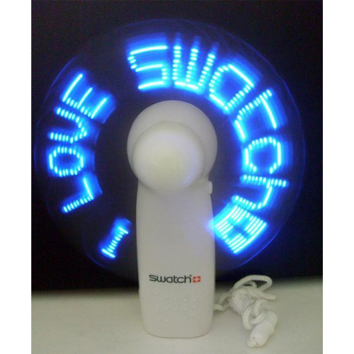 Pre-Programmed Message Fan