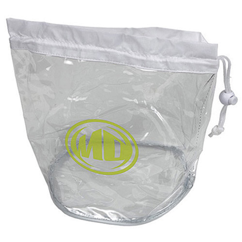 Large Clear Drawstring Bag