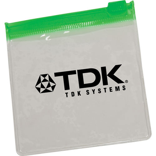 Clear Pouch with Color Trim