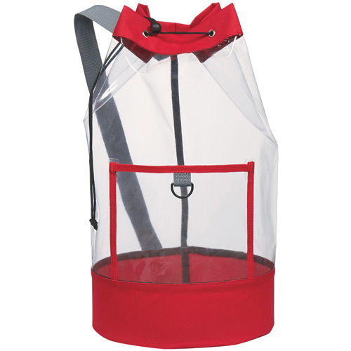 Clear Barrel Sling Bag