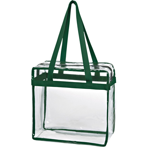 Clear Tote Bag with Zipper
