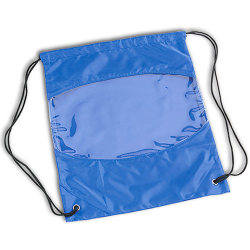 Clear-View Drawstring Bag