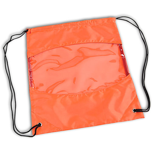 Clear-View Drawstring Bag