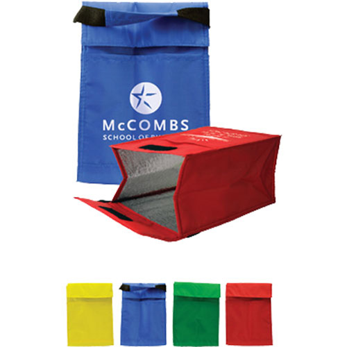 Fold Over Nylon Lunch Bag