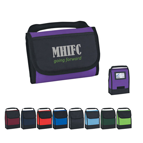Folding Identification Lunch Bag