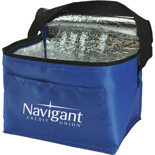 6 Pack Nylon Cooler Bag