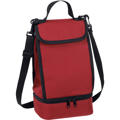 Dual Compartment Insulated Lunch Bag