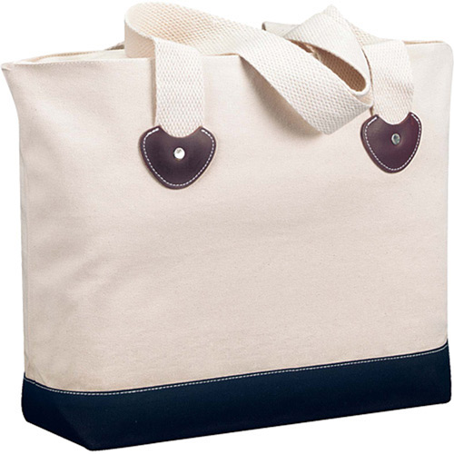Zippered Boat Tote Bag