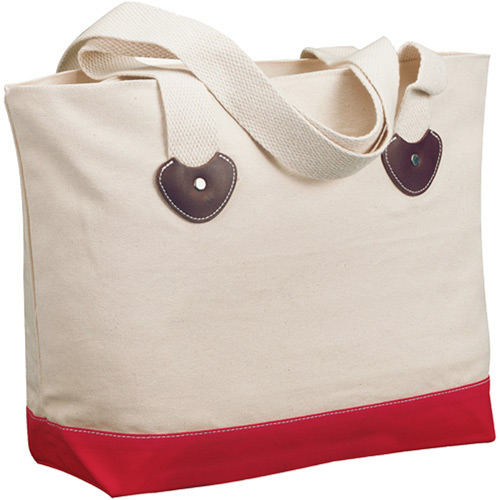 Zippered Boat Tote Bag