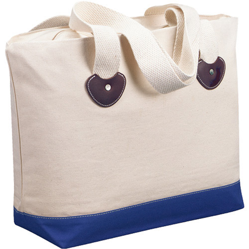 Zippered Boat Tote Bag