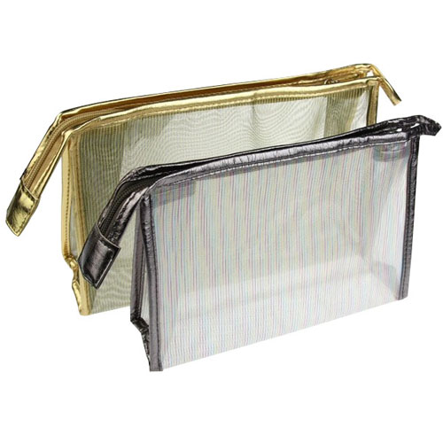 Mesh Clear Cosmetic Bag