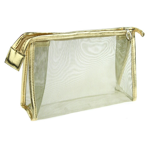 Mesh Clear Cosmetic Bag