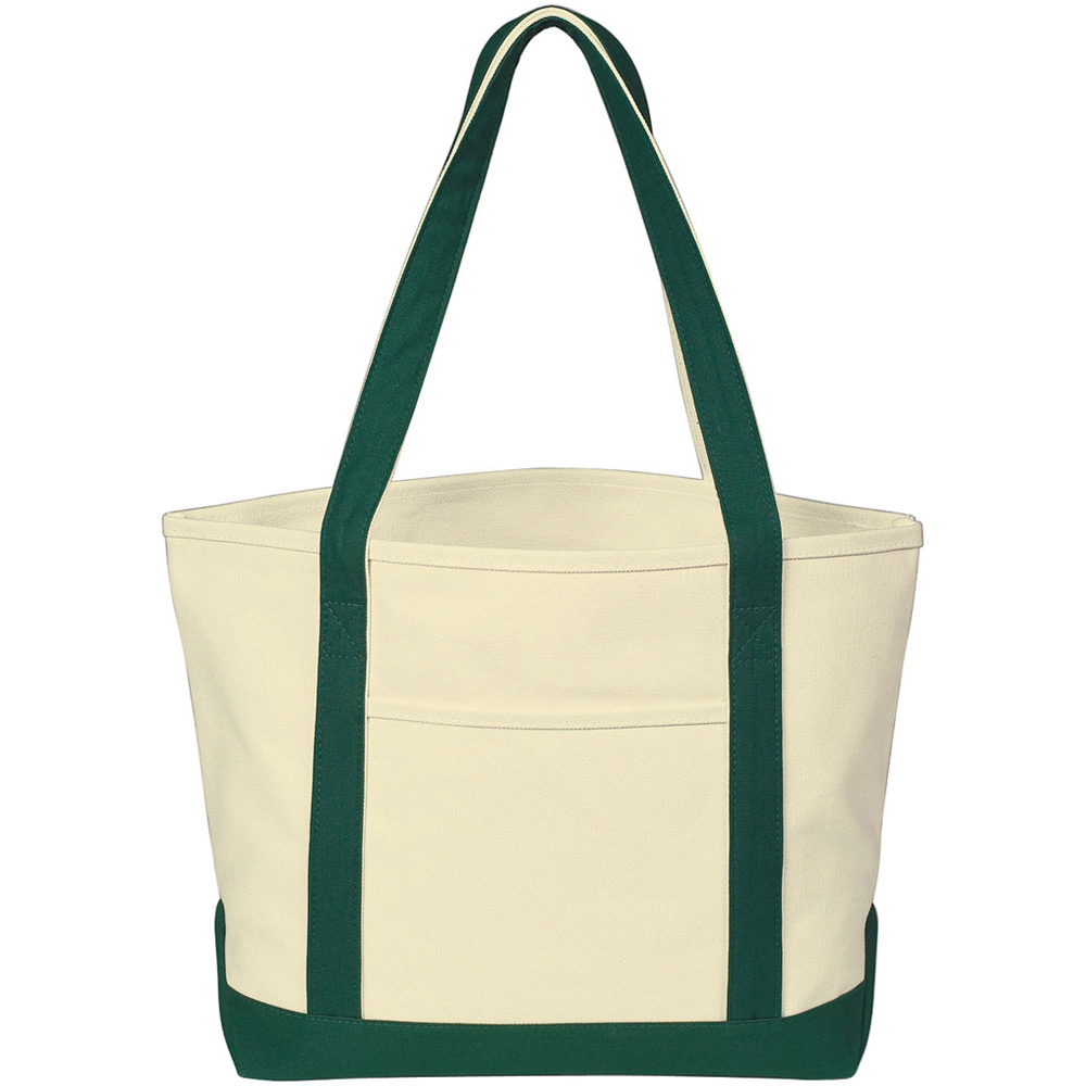 Cotton Canvas Boat Tote Bag